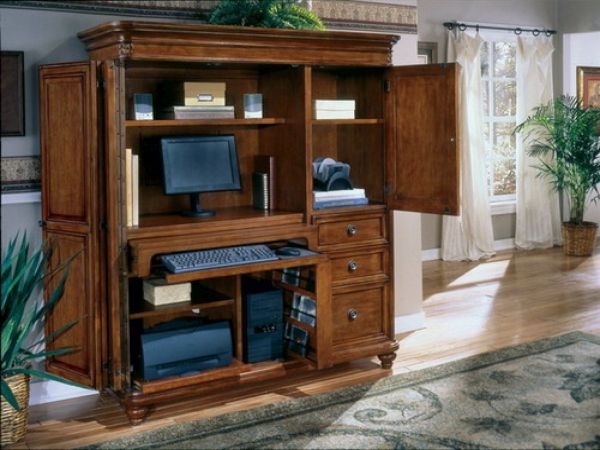 An armoire office