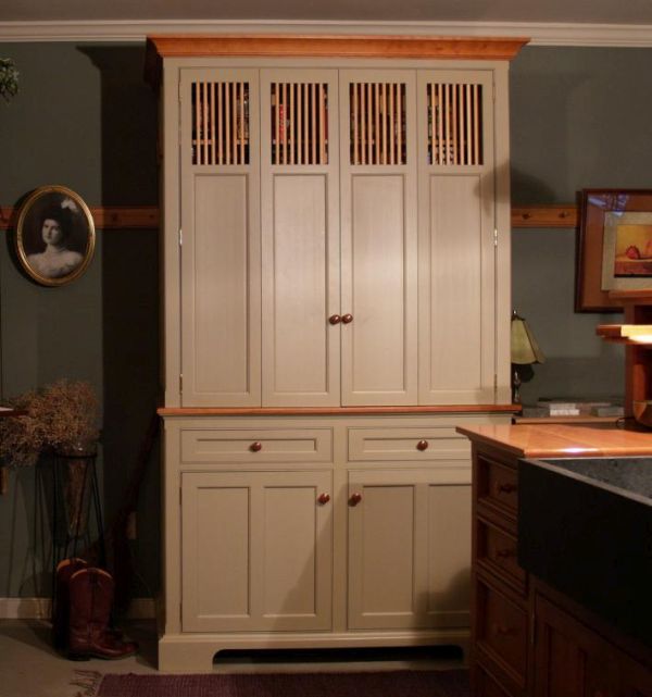 Antique Armoire Kitchen Pantry