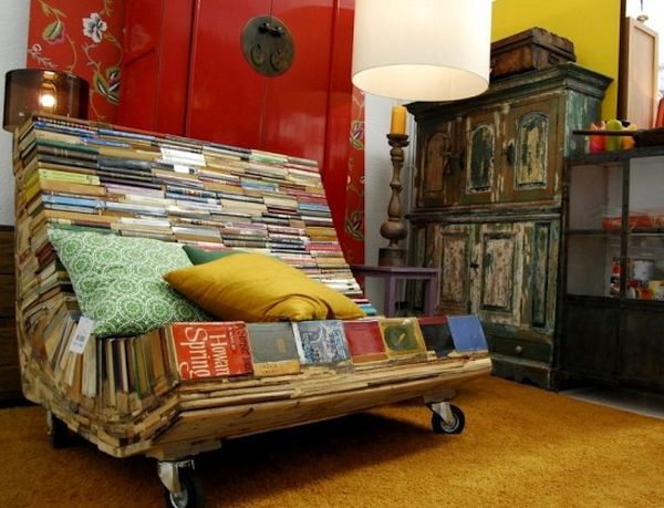Book recliner chair