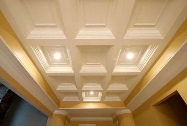 Coffer ceiling