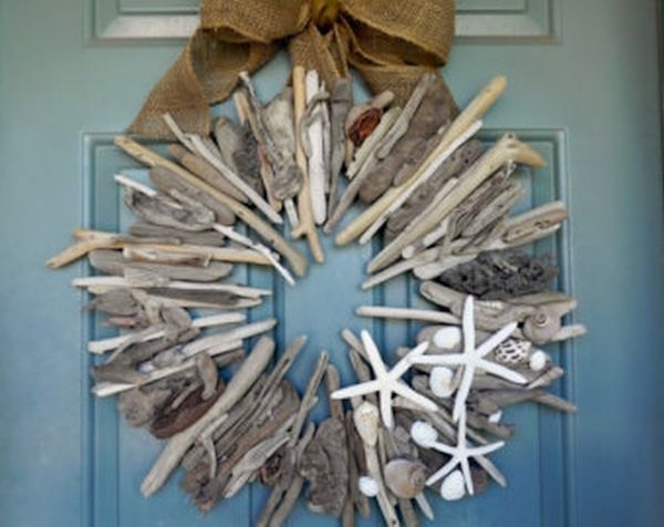 Driftwood wreath