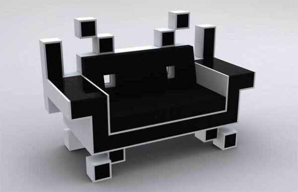 Space invader couch