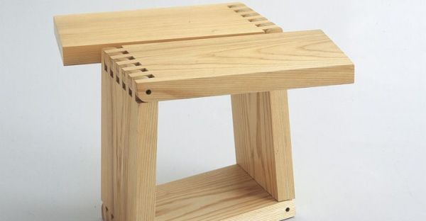 planks as stools