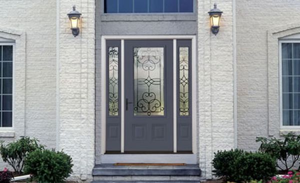 steel door in front of your house