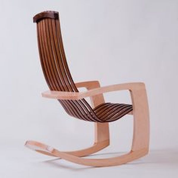 Modern Rocking chair by J. Rusten (1)