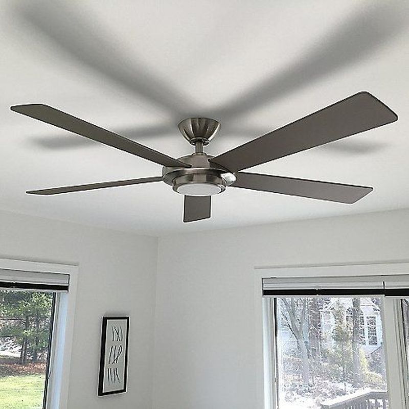 Reverse ceiling fans