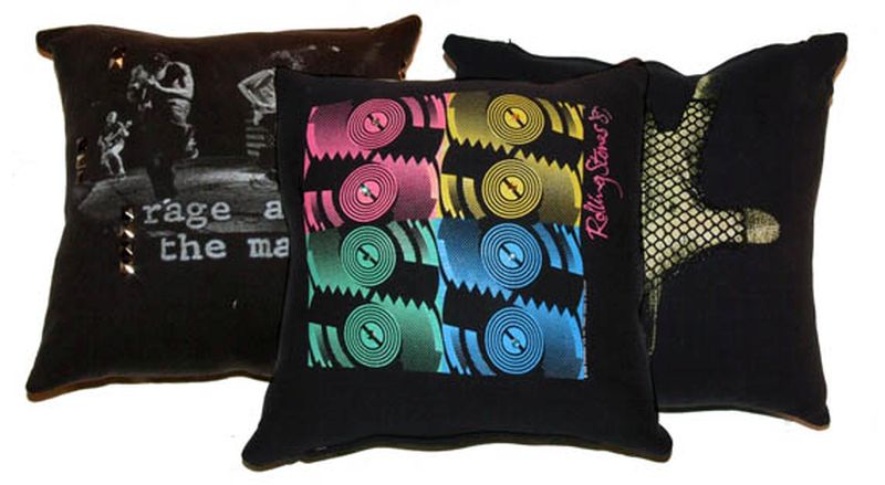 T-shirt cushions