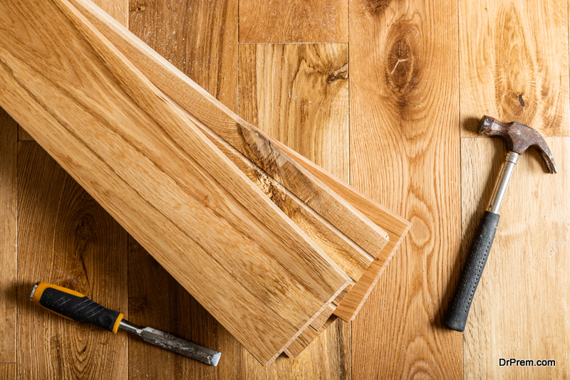 install solid hardwood flooring