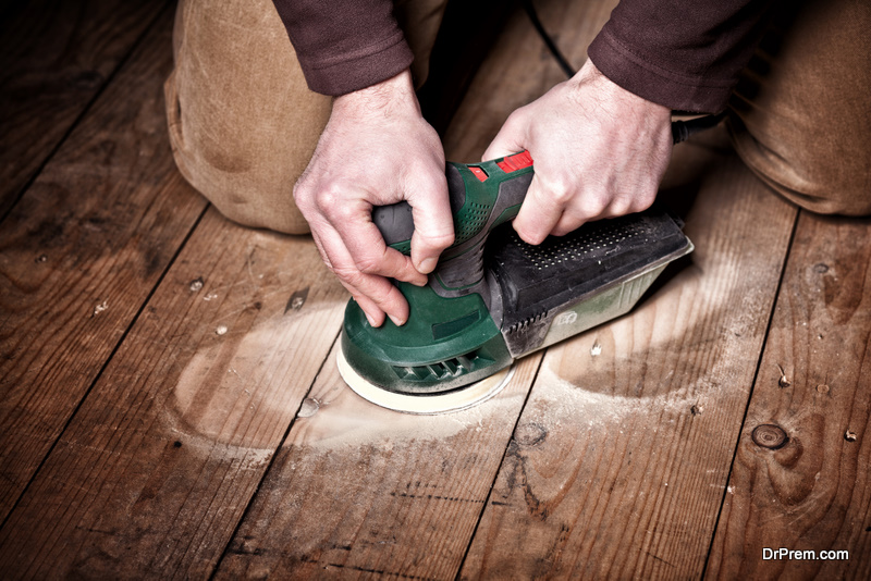 Sanding & Refinishing Hardwood Floors